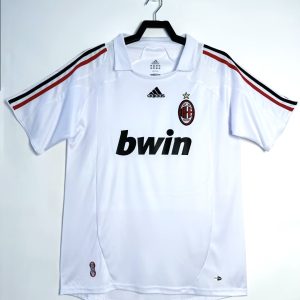 2007-2008 AC Milan away short sleeves