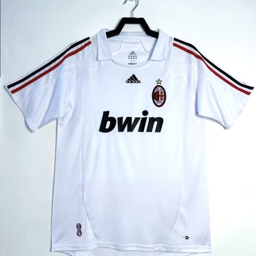 2007-2008 AC Milan away short sleeves