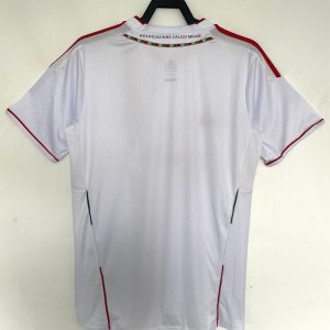 2011-2012 AC Milan away short sleeves