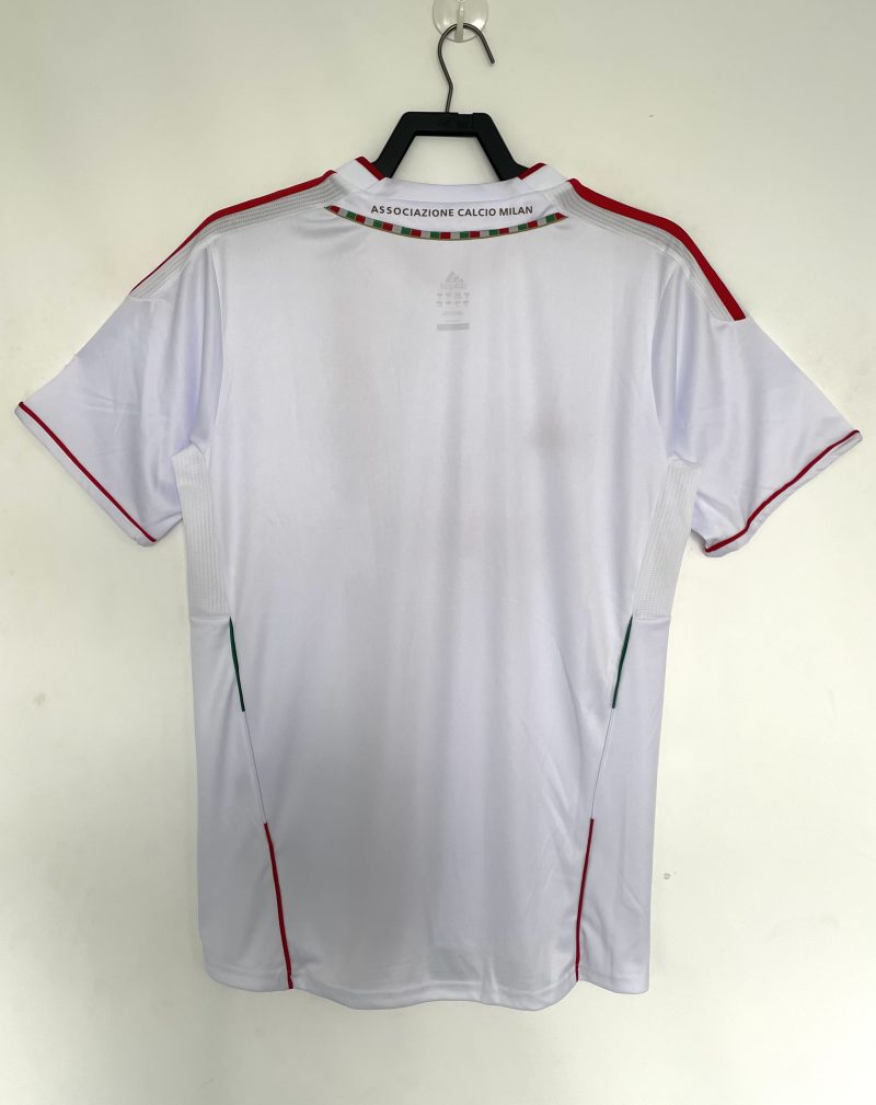 2011-2012 AC Milan away short sleeves