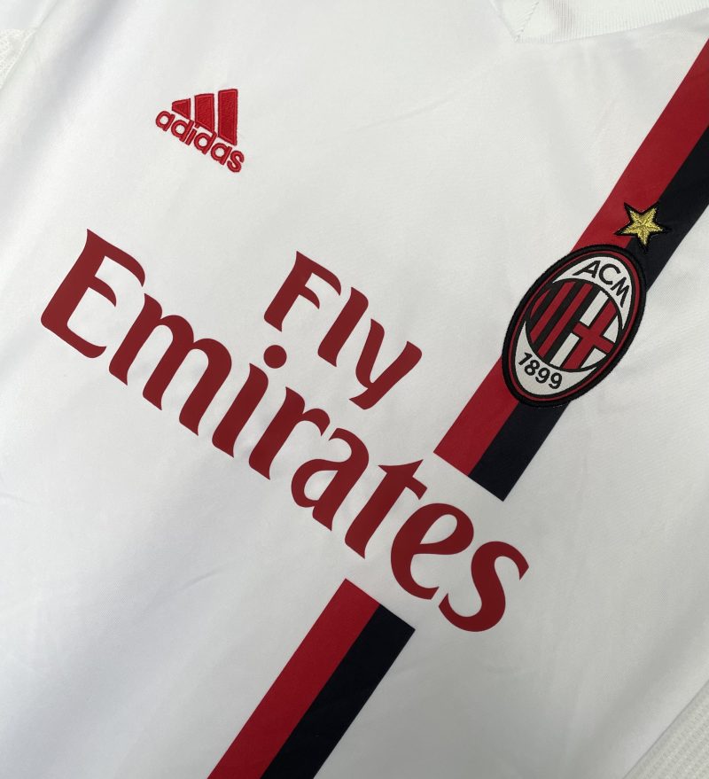 2011-2012 AC Milan away short sleeves