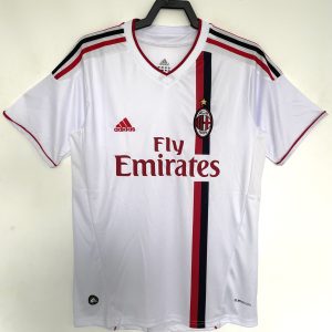 2011-2012 AC Milan away short sleeves