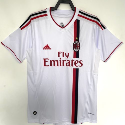 2011-2012 AC Milan away short sleeves