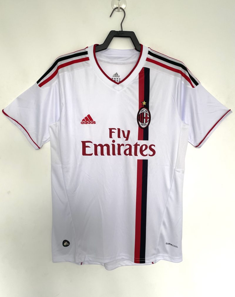 2011-2012 AC Milan away short sleeves
