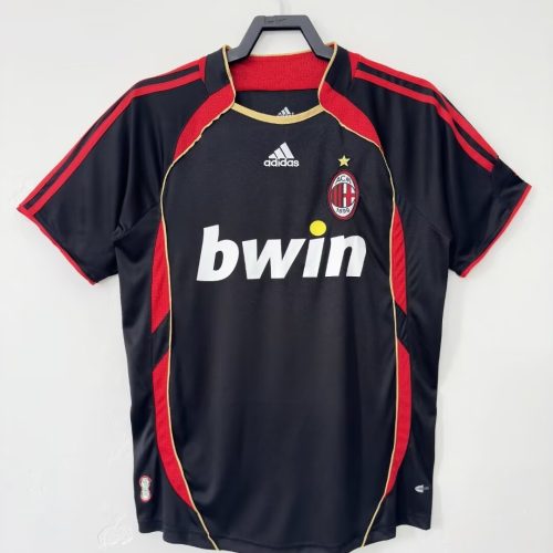 2006-2007 AC Milan Second away short sleeves