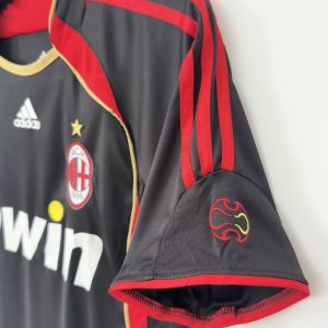 W206-07-3 2006-2007 AC Milan Second away short sleeves