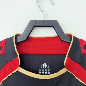 W206-07-4 2006-2007 AC Milan Second away short sleeves