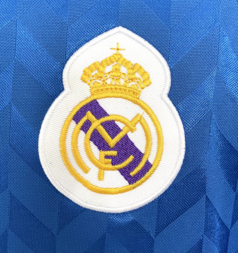 1986-1987  Real Madrid away short sleeves