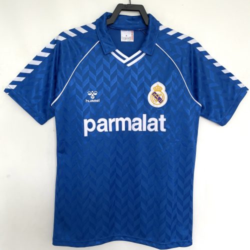 1986-1987  Real Madrid away short sleeves