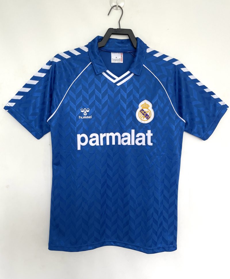 1986-1987  Real Madrid away short sleeves
