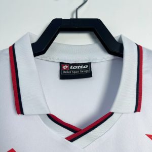 1993-1994 AC Milan away short sleeves