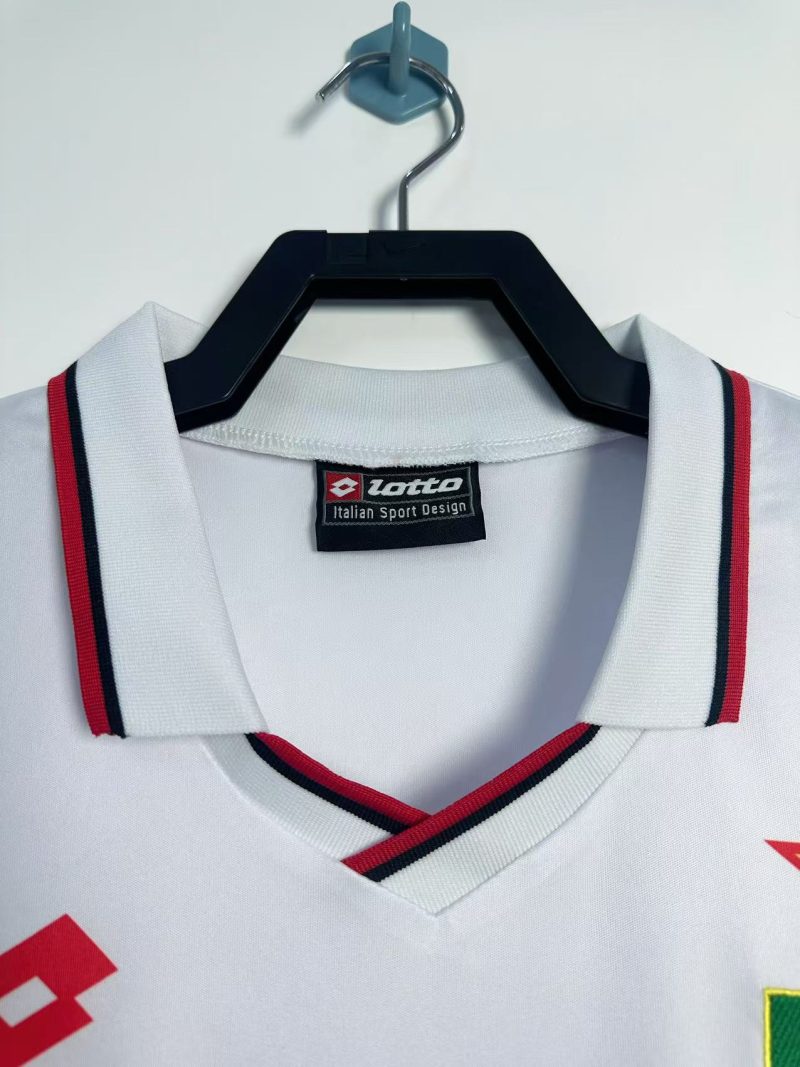 1993-1994 AC Milan away short sleeves