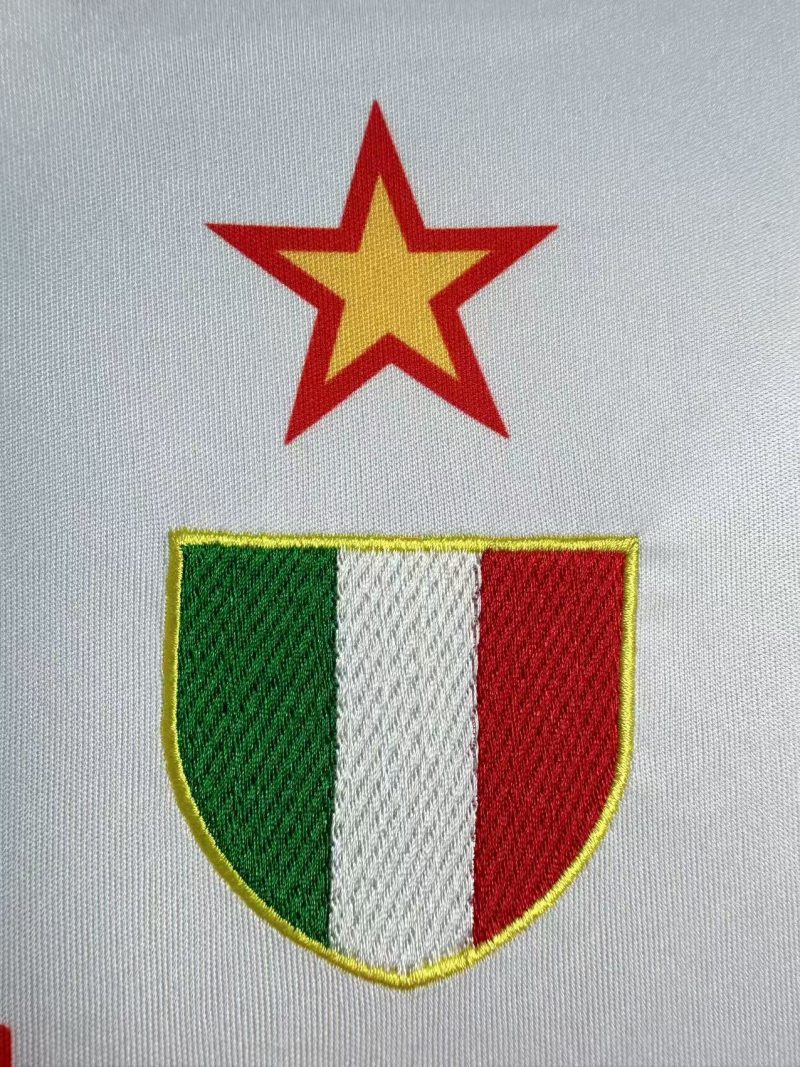 1993-1994 AC Milan away short sleeves