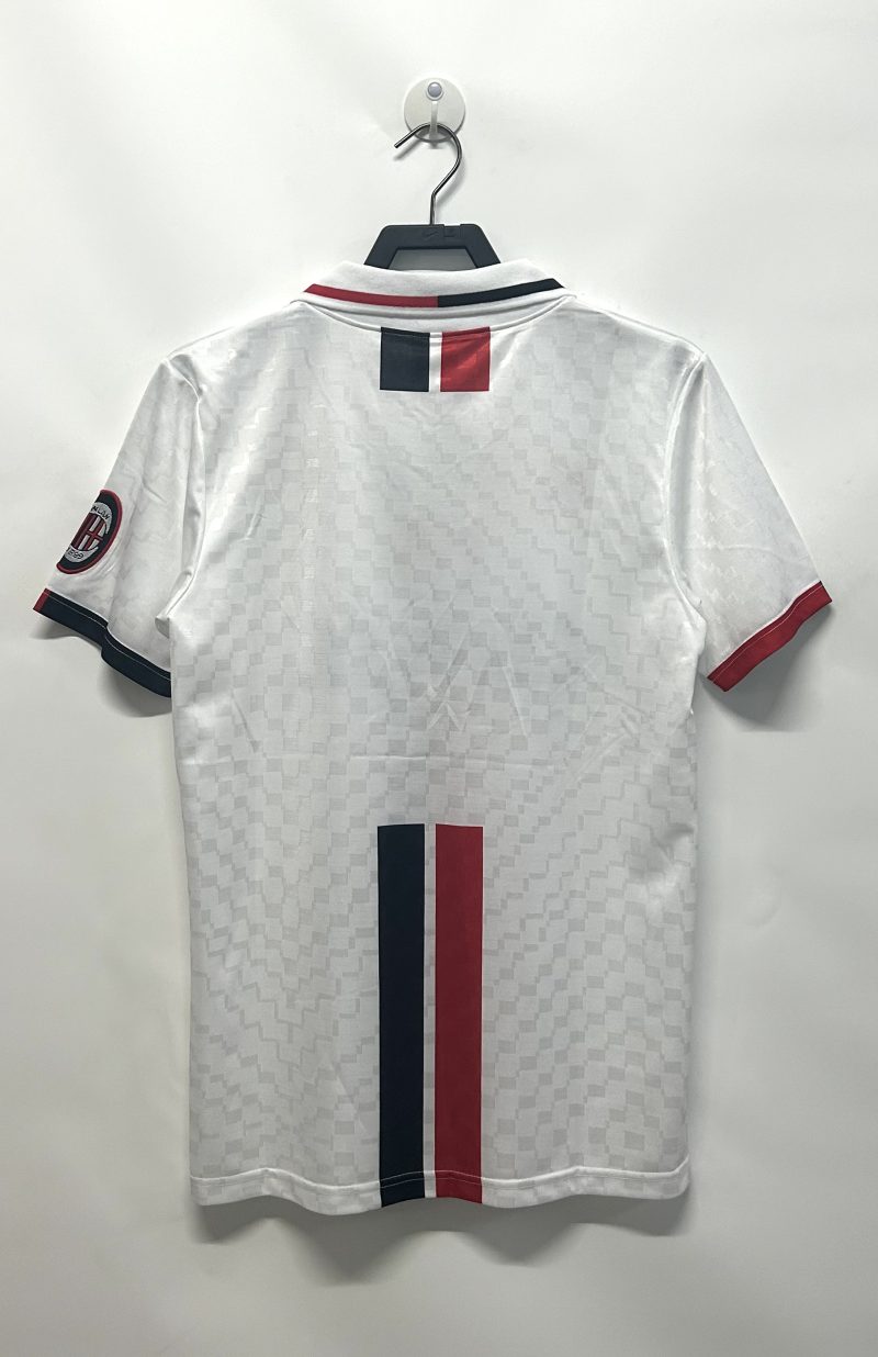 1996-1997 AC Milan away short sleeves