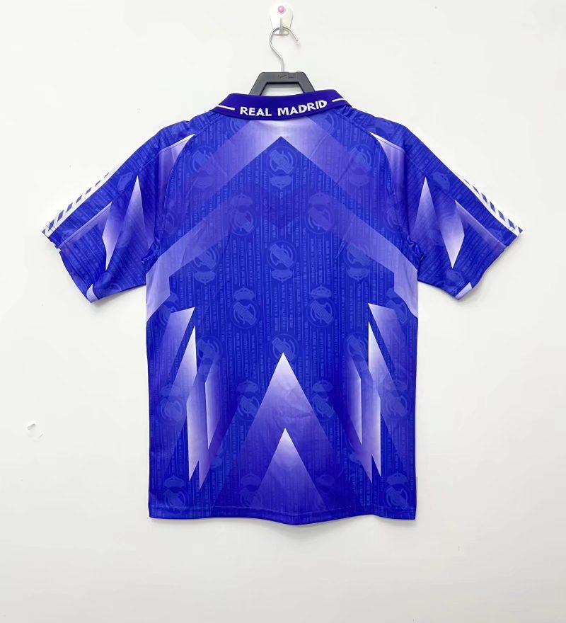 1996-1997 Real Madrid away short sleeves