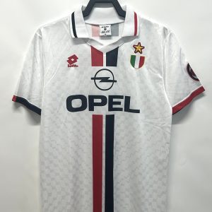 1996-1997 AC Milan away short sleeves