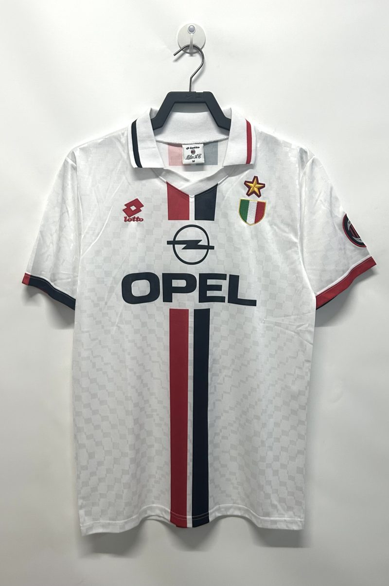 1996-1997 AC Milan away short sleeves