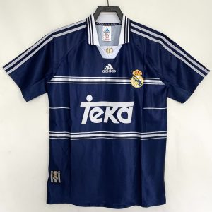 1998-1999  Real Madrid away short sleeves