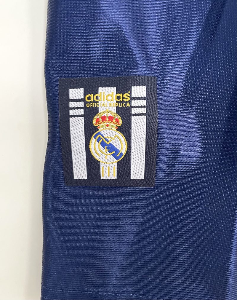 1998-1999  Real Madrid away short sleeves