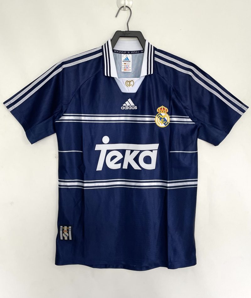 1998-1999  Real Madrid away short sleeves