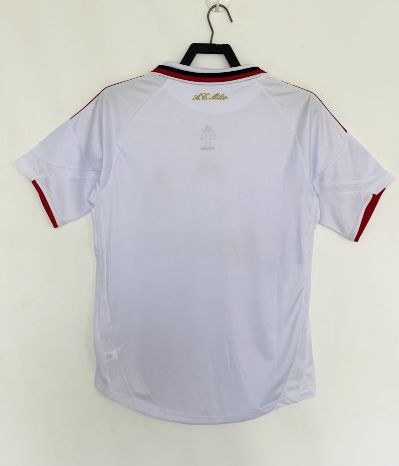 2009-2010 AC Milan away short sleeves