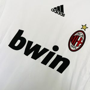 2009-2010 AC Milan away short sleeves