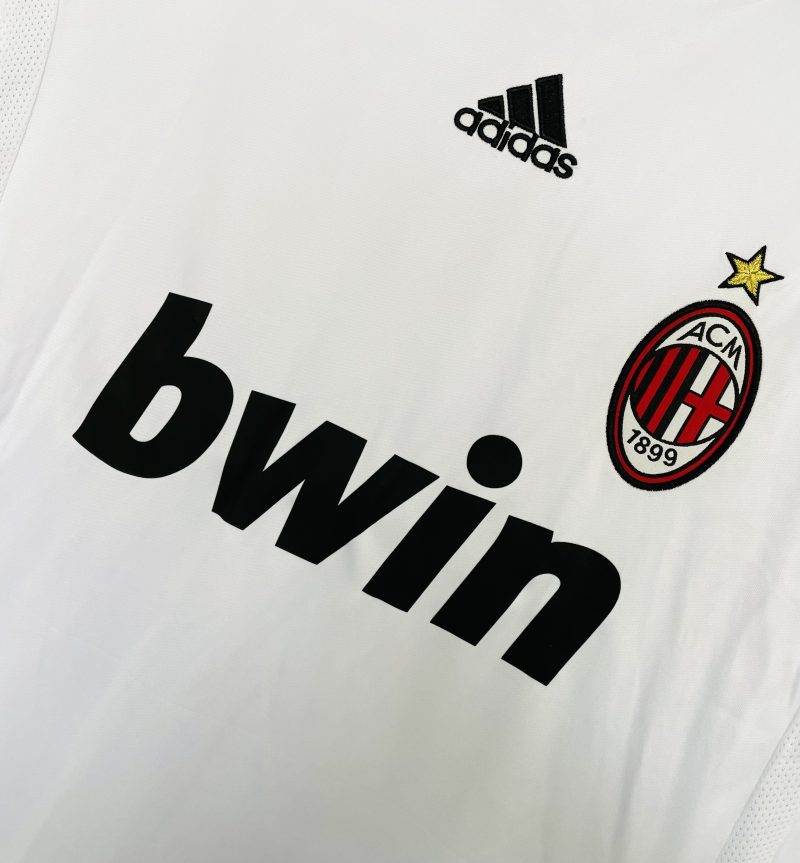 2009-2010 AC Milan away short sleeves