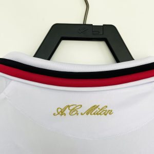 2009-2010 AC Milan away short sleeves