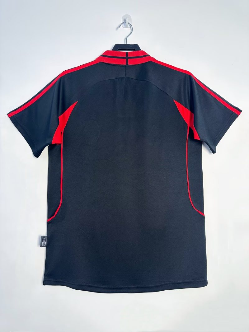 2000-2001 AC Milan Second away short sleeves