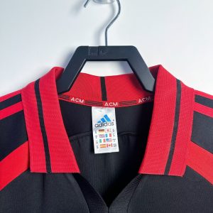 2000-2001 AC Milan Second away short sleeves