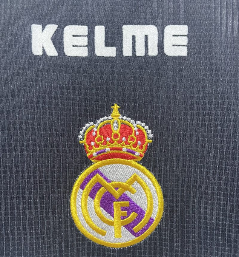 1997-1998  Real Madrid second away short sleeves
