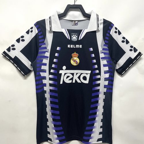 1997-1998  Real Madrid second away short sleeves