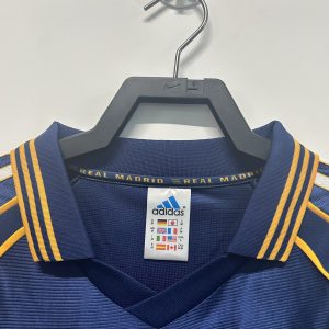 1998-2000  Real Madrid away short sleeves