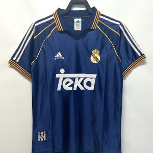 1998-2000  Real Madrid away short sleeves