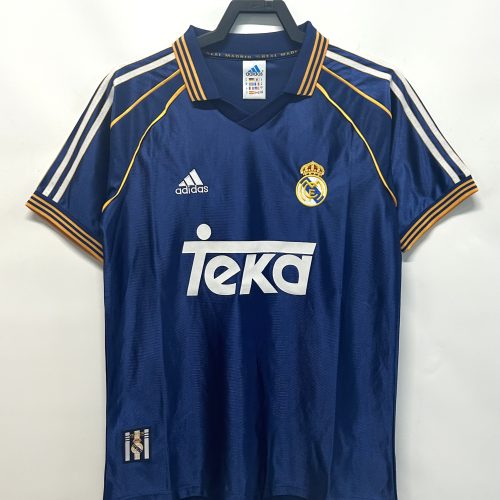 1998-2000  Real Madrid away short sleeves