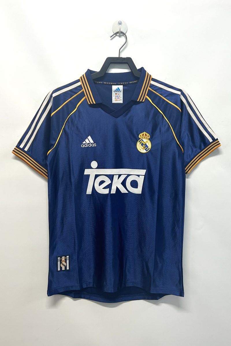1998-2000  Real Madrid away short sleeves