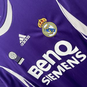 2006-2007  Real Madrid away short sleeves