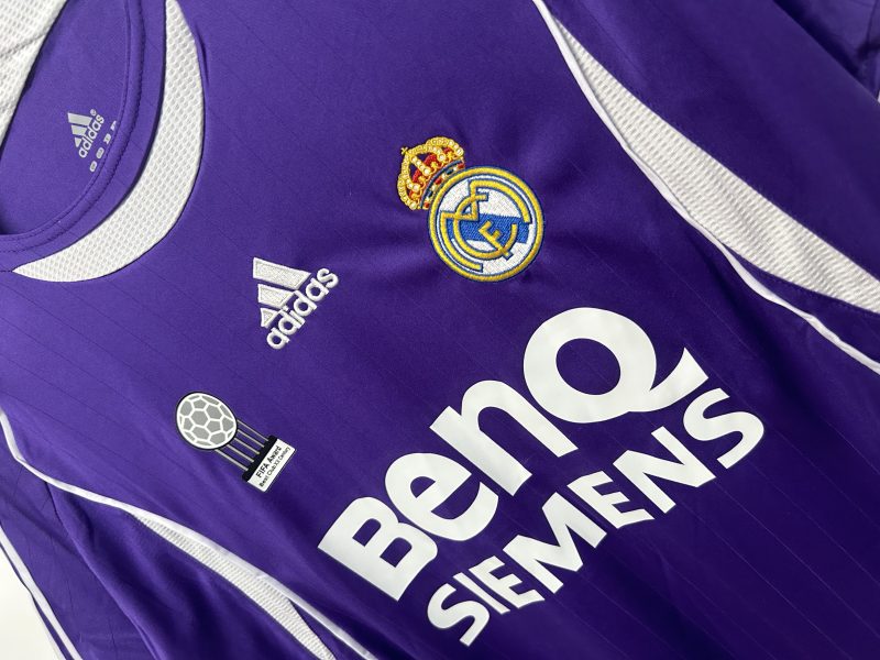 2006-2007  Real Madrid away short sleeves