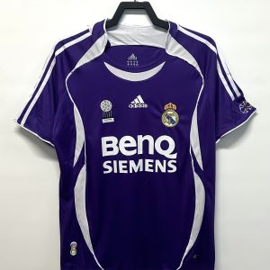 2006-2007  Real Madrid away short sleeves