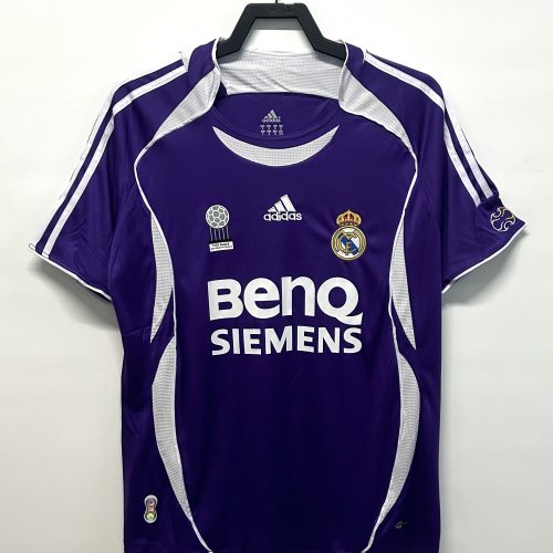 2006-2007  Real Madrid away short sleeves