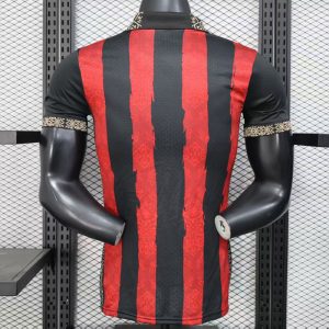 (Player)2526AC Milan pre-match short-sleeved football jersey