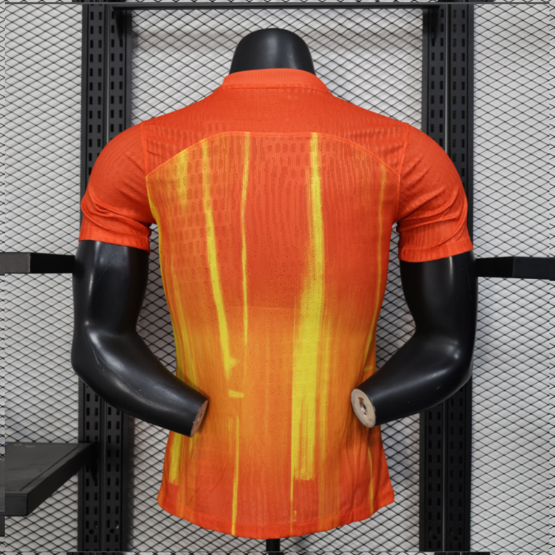 (Player)2526  Barcelona jersey pre-match short-sleeved football uniform