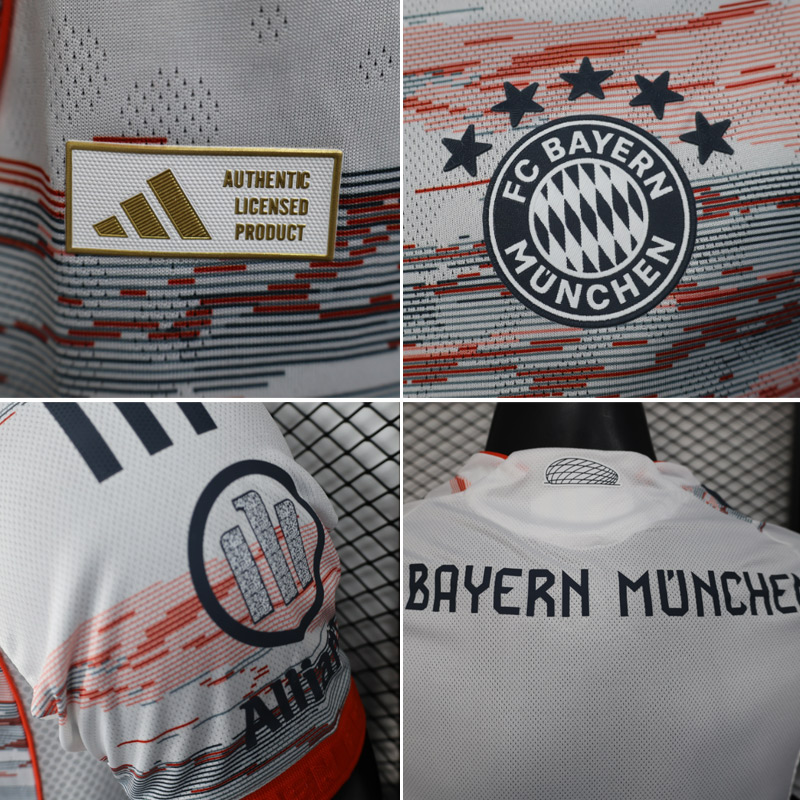 (Player)2526 Bayern away jersey short sleeves