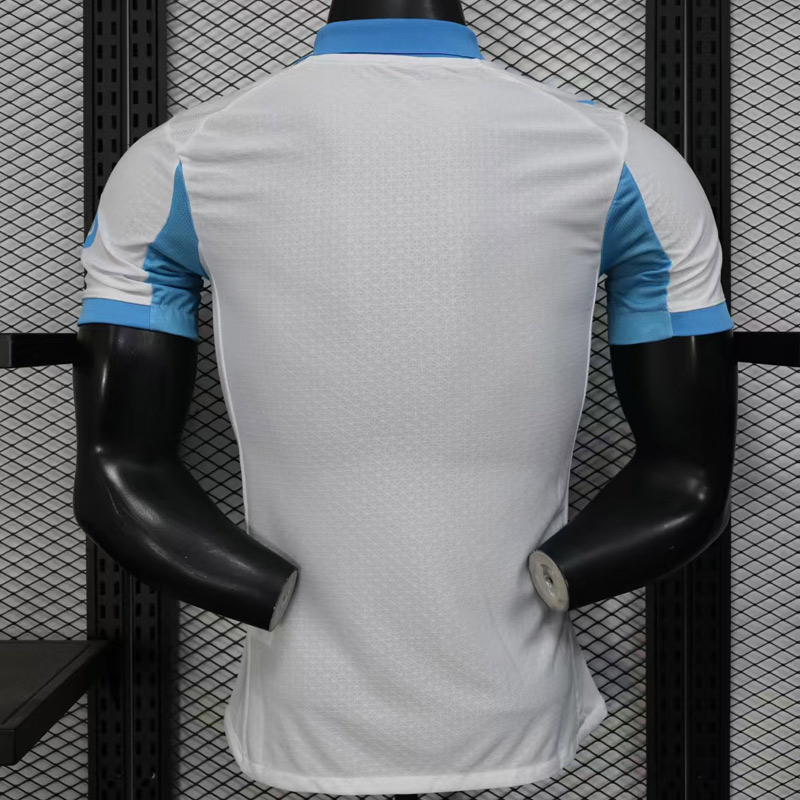 (Player)2526 Marseille home jersey short-sleeved football uniform