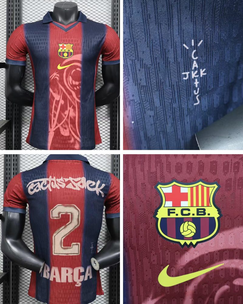 (Player) 00-01 B.arcelon special retro jersey