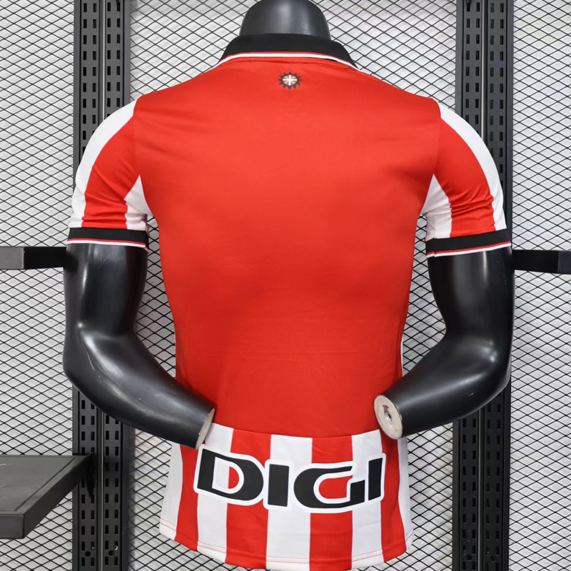 (Player)25-26 Bilbao home jersey short sleeves