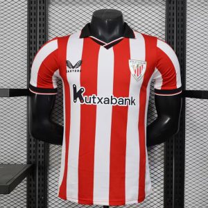 (Player)25-26 Bilbao home jersey short sleeves