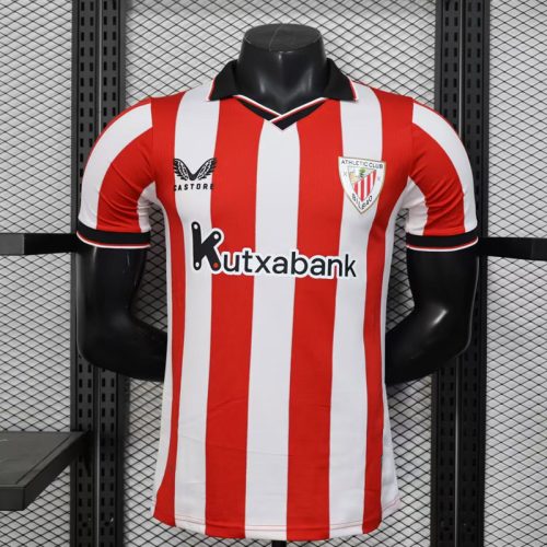 (Player)25-26 Bilbao home jersey short sleeves