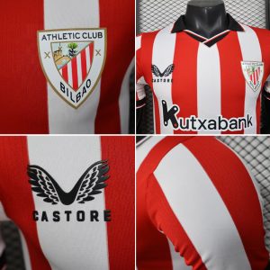 (Player)25-26 Bilbao home jersey short sleeves