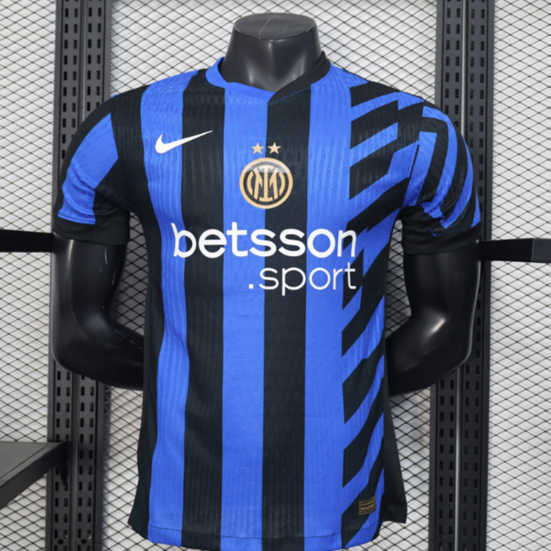 (Player)2526 Inter Milan Champions League Jersey Pre-match Short Sleeve Football Jersey
